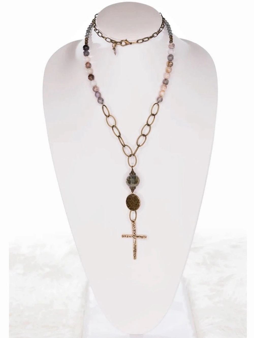 Dylan Designs Necklace in Bamboo Agate